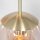 Steinhauer Hangl.. 5-l. glasbol amber glass