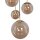 Steinhauer Hangl.. 5-l. glasbol amber glass