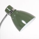 Steinhauer Tischleuchte Spring mit Flexarm grün + Chrom