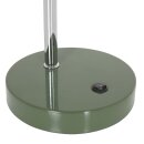 Steinhauer Tischleuchte Spring mit Flexarm grün + Chrom
