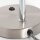 Steinhauer Tischleuchte Spring mit Flexarm Nickel-matt + Chrom