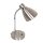 Steinhauer Tischleuchte Spring mit Flexarm Nickel-matt + Chrom