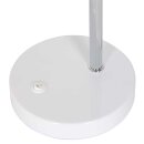 Steinhauer Tischleuchte Spring mit Flexarm weiß+Chrom