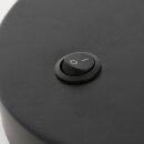 Steinhauer Tischleuchte Spring mit Flexarm schwarz + Chrom