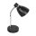 Steinhauer Tischleuchte Spring mit Flexarm schwarz + Chrom
