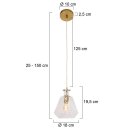 Steinhauer Hangl. 1-l. helder glas *M*