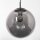Steinhauer Hangl.1-l.glasbol smoke mirror 25cm
