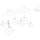 Steinhauer Hangl. 6-l. glasbol smoke mirror