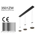 Steinhauer Hangl. 3-l. Led rond metaal