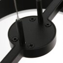 Steinhauer Hangl. 3-l. Led rond metaal