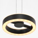 Steinhauer Hangl. 3-l. Led rond metaal