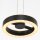 Steinhauer Hangl. 3-l. Led rond metaal