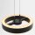 Steinhauer Hangl. 3-l. Led rond metaal