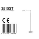 Steinhauer Akku-Stehleuchte Soleil battery Nickel-matt 1000Lumen