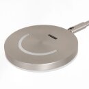 Steinhauer Akku-Stehleuchte Soleil battery Nickel-matt 1000Lumen