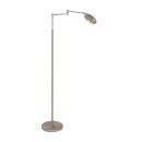 Steinhauer Akku-Stehleuchte Soleil battery Nickel-matt 1000Lumen