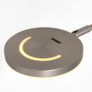 Steinhauer Akku-Stehleuchte Soleil battery Nickel-matt 1000Lumen