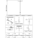 Steinhauer Hangl. 4-l. Soleil CCT 4x10w