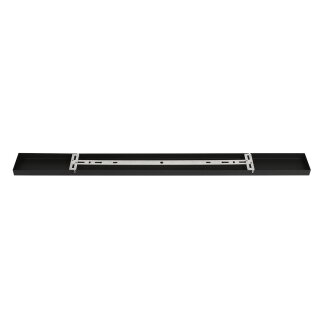 Steinhauer Ceiling plate 90x1000x25 black