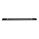 Steinhauer Ceiling plate 90x1400x25 black