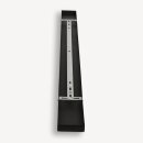 Steinhauer Ceiling plate 90x1400x25 black