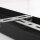 Steinhauer Ceiling plate 90x1400x25 black