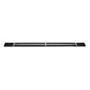 Steinhauer Ceiling plate 90x1700x25 black