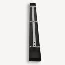 Steinhauer Ceiling plate 90x1700x25 black