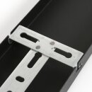 Steinhauer Ceiling plate 90x1700x25 black