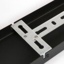 Steinhauer Ceiling plate 90x1700x25 black
