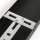 Steinhauer Ceiling plate 90x1700x25 black
