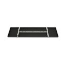 Steinhauer Ceiling plate 250x1000x25 black