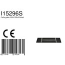 Steinhauer Ceiling plate 250x1000x25 black