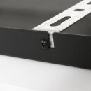 Steinhauer Ceiling plate 250x1400x25 black