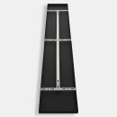 Steinhauer Ceiling plate 250x1700x25 black