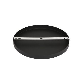 Steinhauer Ceiling plate 300x25 black