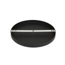 Steinhauer Ceiling plate 300x25 black