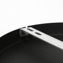 Steinhauer Ceiling plate 300x25 black