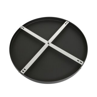 Steinhauer Ceiling plate 500x25 black