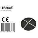 Steinhauer Ceiling plate 500x25 black