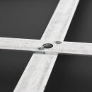 Steinhauer Ceiling plate 500x25 black