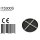 Steinhauer Ceiling plate 500x25 black