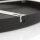 Steinhauer Ceiling plate 500x25 black
