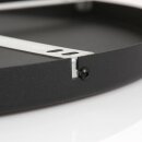 Steinhauer Ceiling plate 700x25 black
