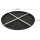 Steinhauer Ceiling plate 700x25 black