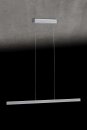 Holtkötter LED-Pendelleuchte Avior M Silbermatt "dim to warm", Profil 1225 mm, 8500 Lumen, 2322-2-61