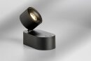 Lupia LED-Akku Tischleuchte / Wandleuchte Strahler schwarz