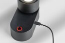 Lupia LED-Akku Tischleuchte / Wandleuchte Strahler schwarz