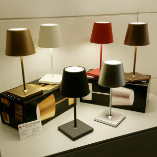 Sigor Akku-Tischleuchte Nuindie mini 250mm pflaumenblau