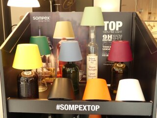 Sompex outdoor Akkuleuchte Top 2.0 orange RGB+W 72525